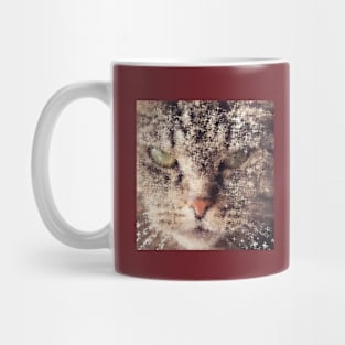 Painting-like Cat Looking at You Mug